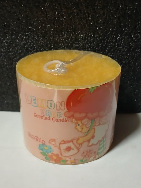 Nook and Candle 5.oz Pillar snow wax Candle fragrance Lemon 🍋