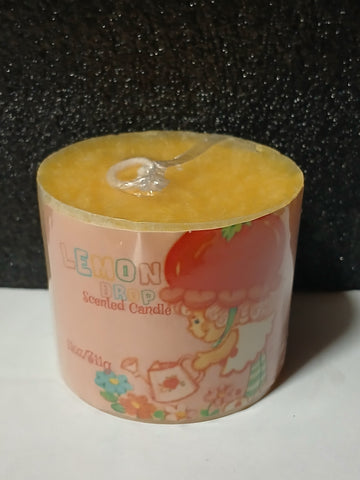 Nook and Candle 5.oz Pillar snow wax Candle fragrance Lemon 🍋